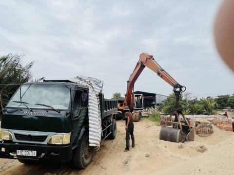 BÃI CÁT ĐÁ BẾN TRE