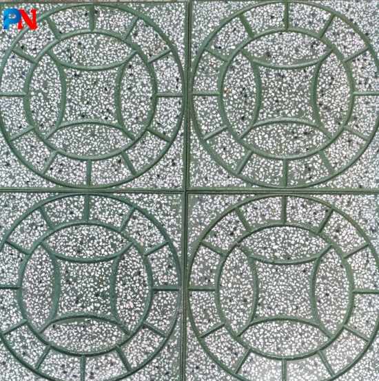 GẠCH VỈA HÈ ĐỒNG TIỀN XANH